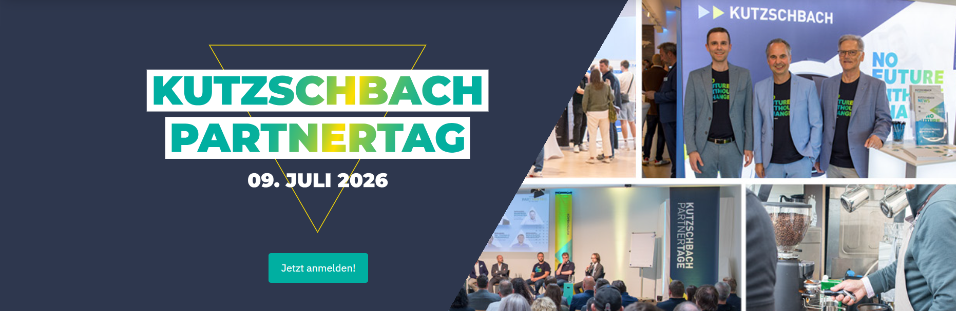 Banner zum Kutzschbach Partnertag 2026 — IT-Trends live erleben am 9. Juli 2026 in der LKG Nördlingen