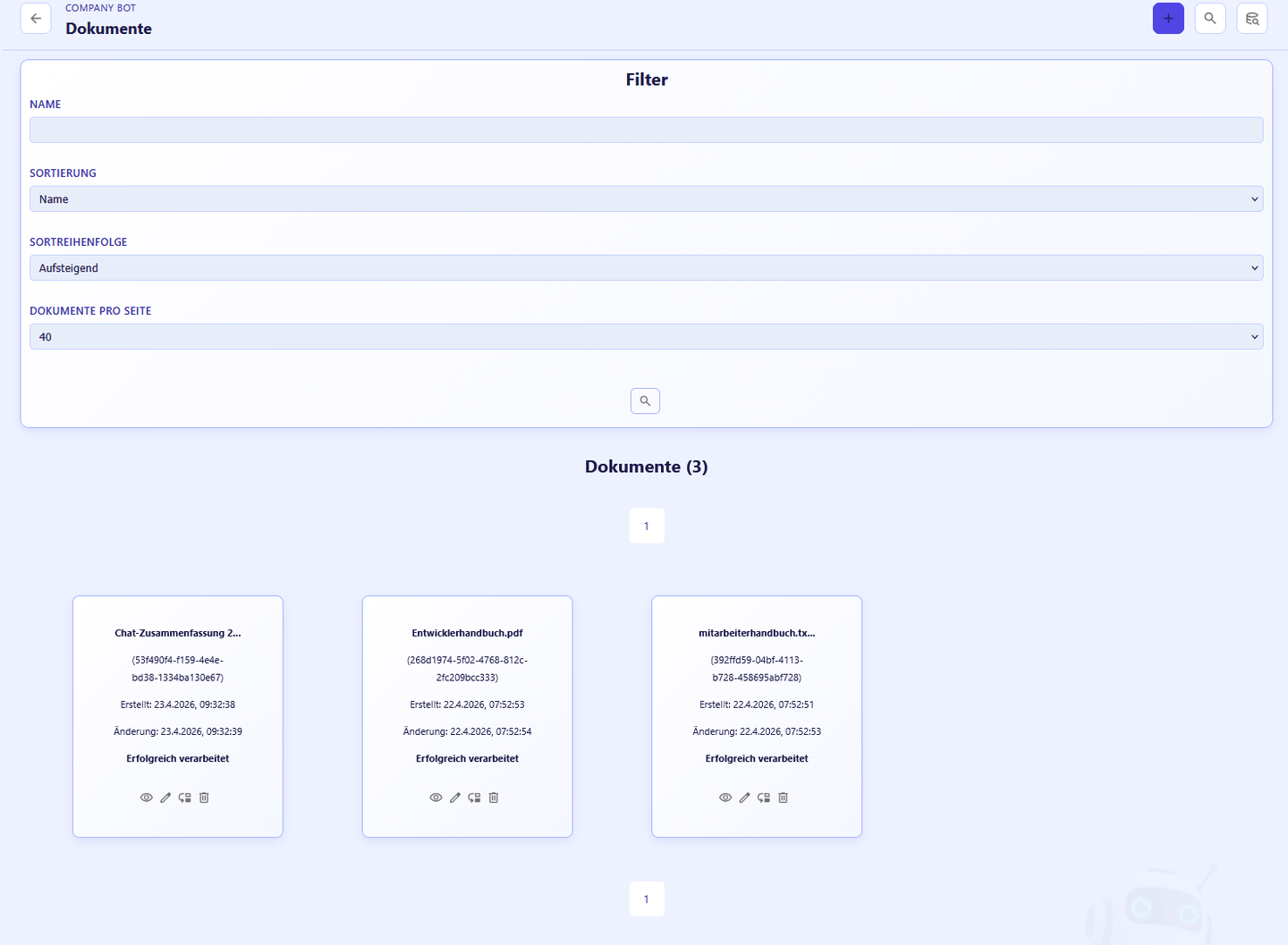 Knowledge-Base-Suchmaske (offizielle Abbildung aus dem Admin-Handbuch)