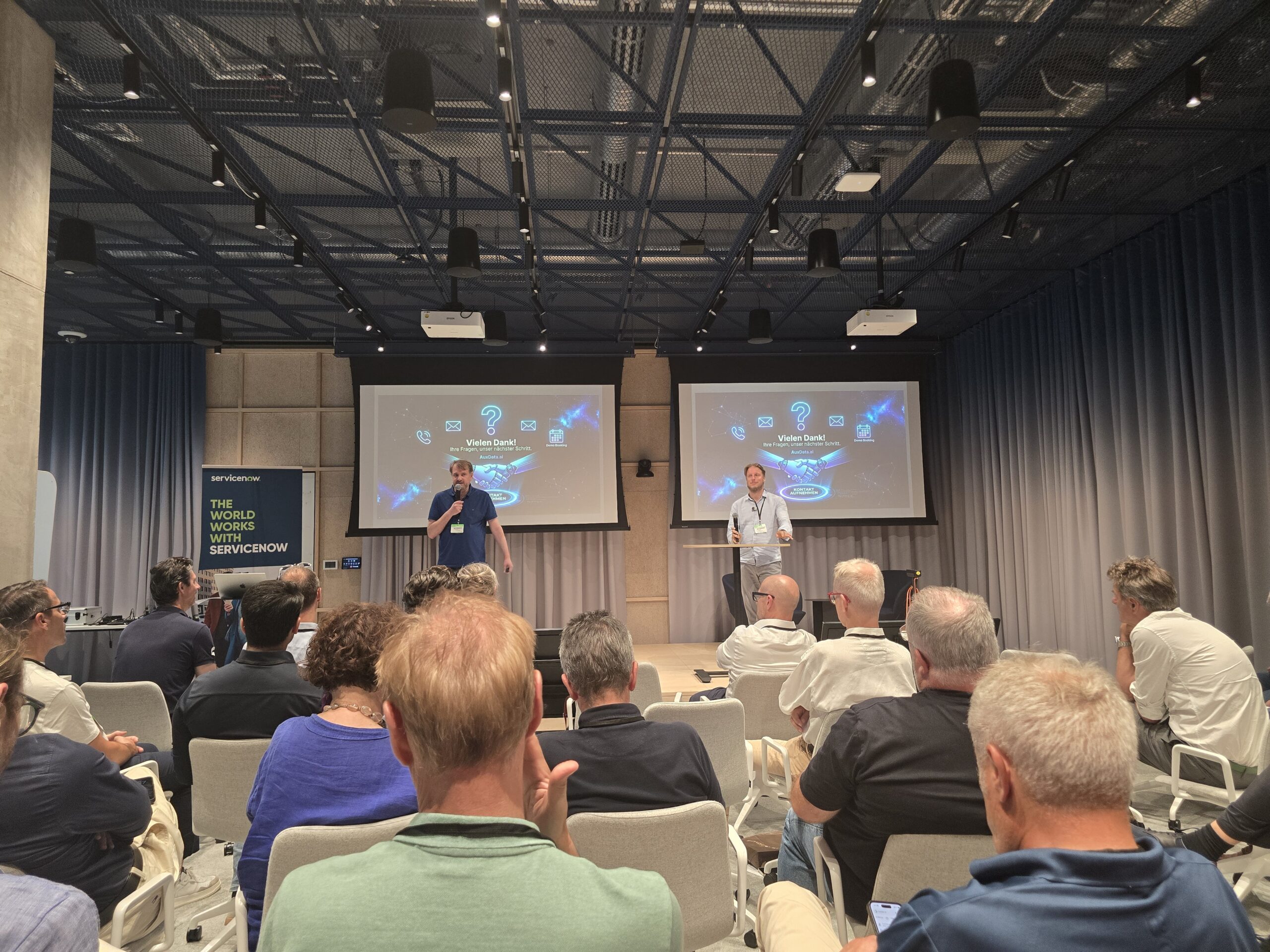 Vielen Dank! — Abschluss unseres Vortrags beim MUK Roundtable am 6. August 2026